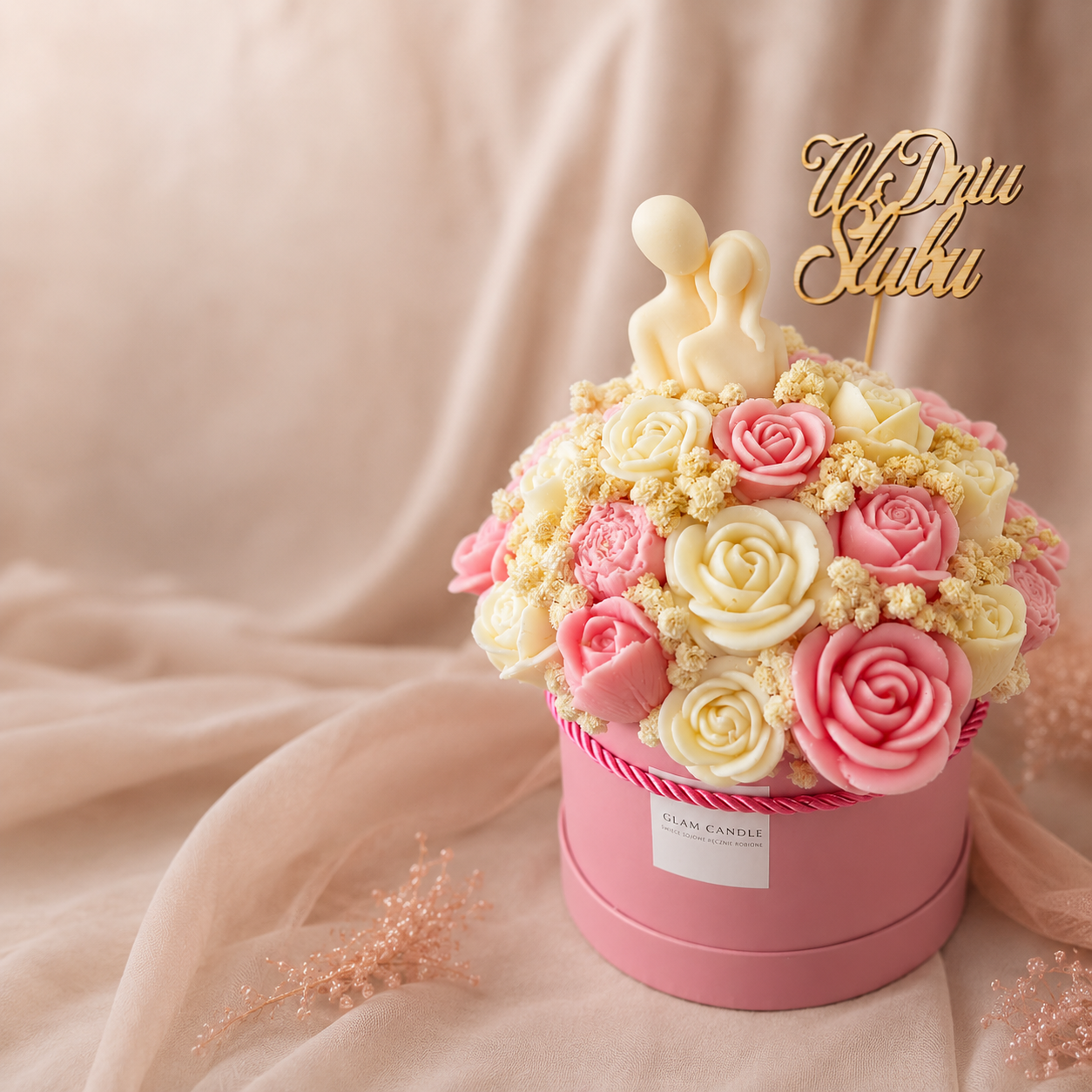 Flower Box z wosku sojowego