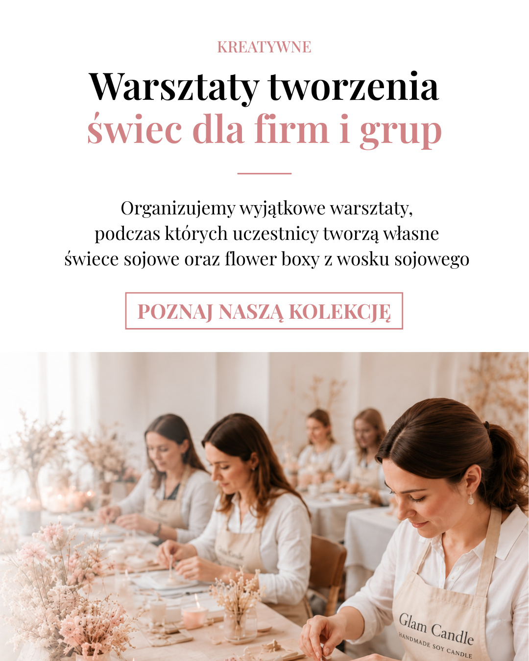 Glam Candle - warsztaty