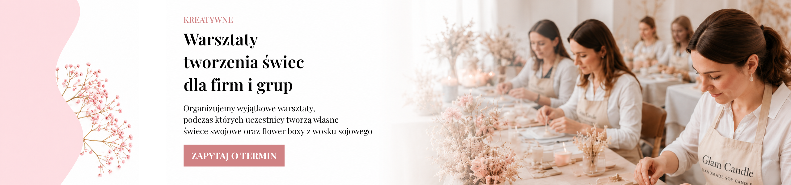 Glam Candle - warsztaty